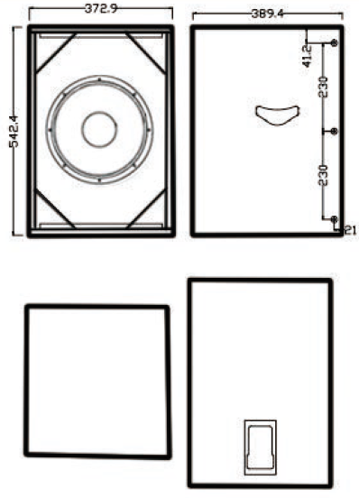 KA-12SUB，单 12超低扬声器